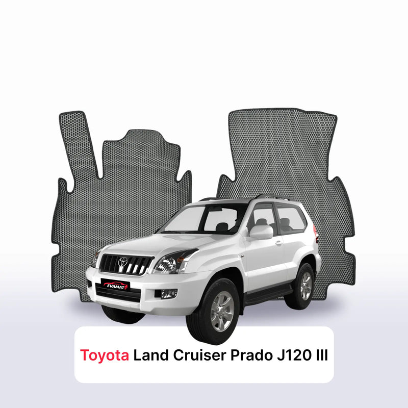 Fußmatten EVA für Toyota Land Cruiser Prado J120 3 gen 2002-2009 jahr SUV 3 türer