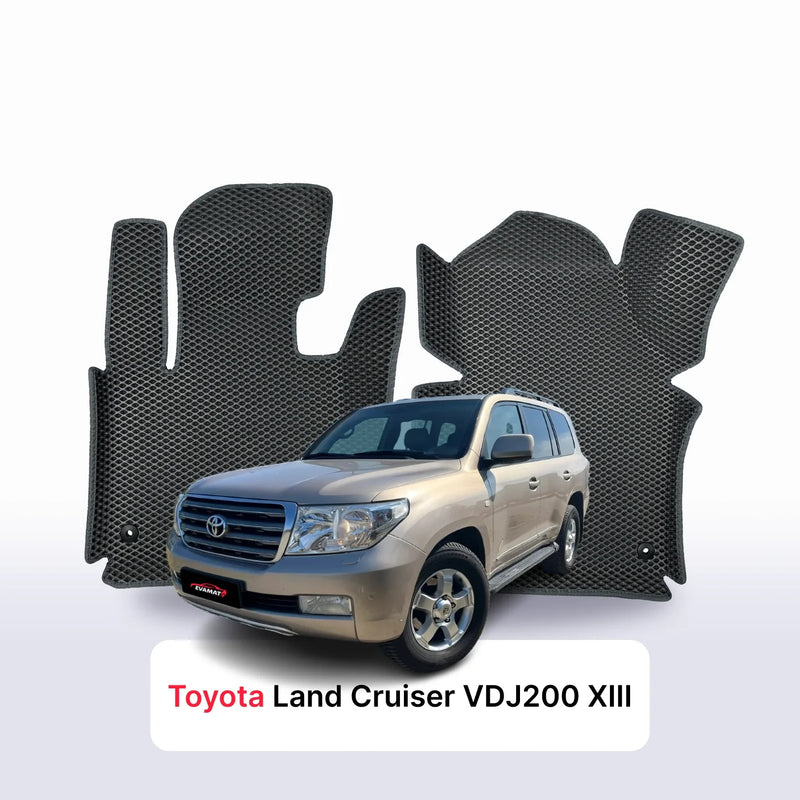 Fußmatten EVA für Toyota Land Cruiser VDJ200 13 gen 2007-2021 jahr SUV 5 türer