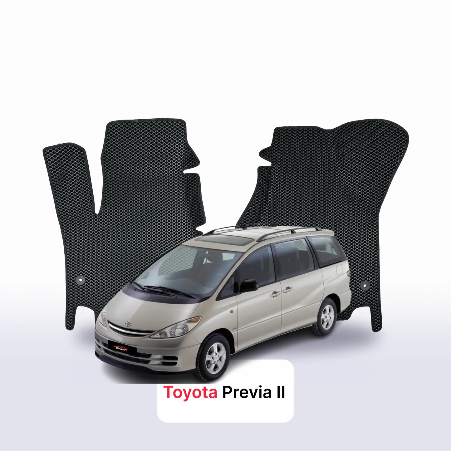 Fußmatten EVA für Toyota Previa 2 gen 2000-2006 jahr MINIVAN