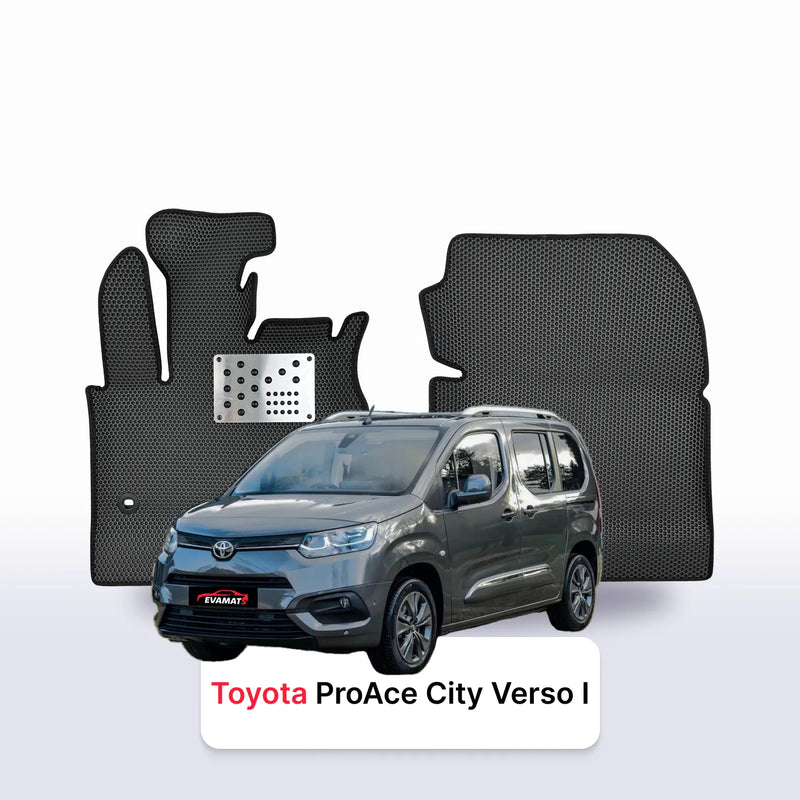 Fußmatten EVA für Toyota ProAce City Verso 2019-2028 jahr MINIVAN