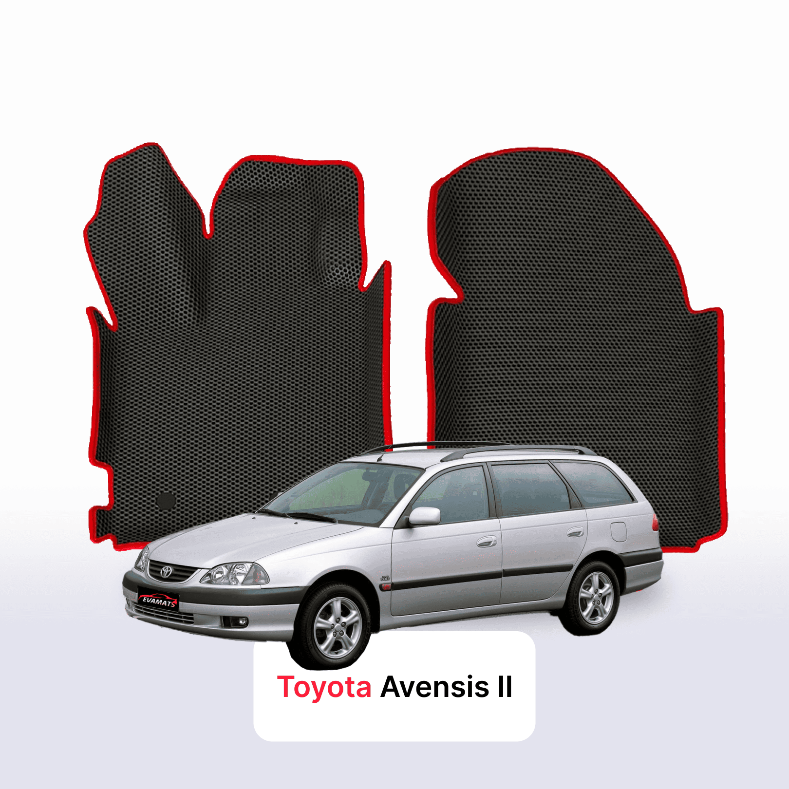 Fußmatten EVA für Toyota Avensis 2 gen 2003-2009 jahr KOMBI