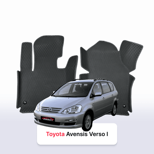 Fußmatten EVA für Toyota Avensis Verso 1 gen 2001-2009 jahr MINIVAN
