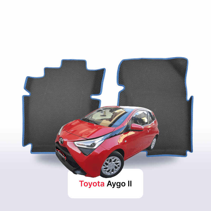 Fußmatten EVA für Toyota Aygo 2 gen 2014-2023 jahr SCHÄGHECK 3 türer