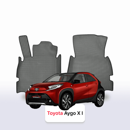 Fußmatten EVA für Toyota Aygo X 2021-2027 Jahr SCHRÄGHECK 5-Türer
