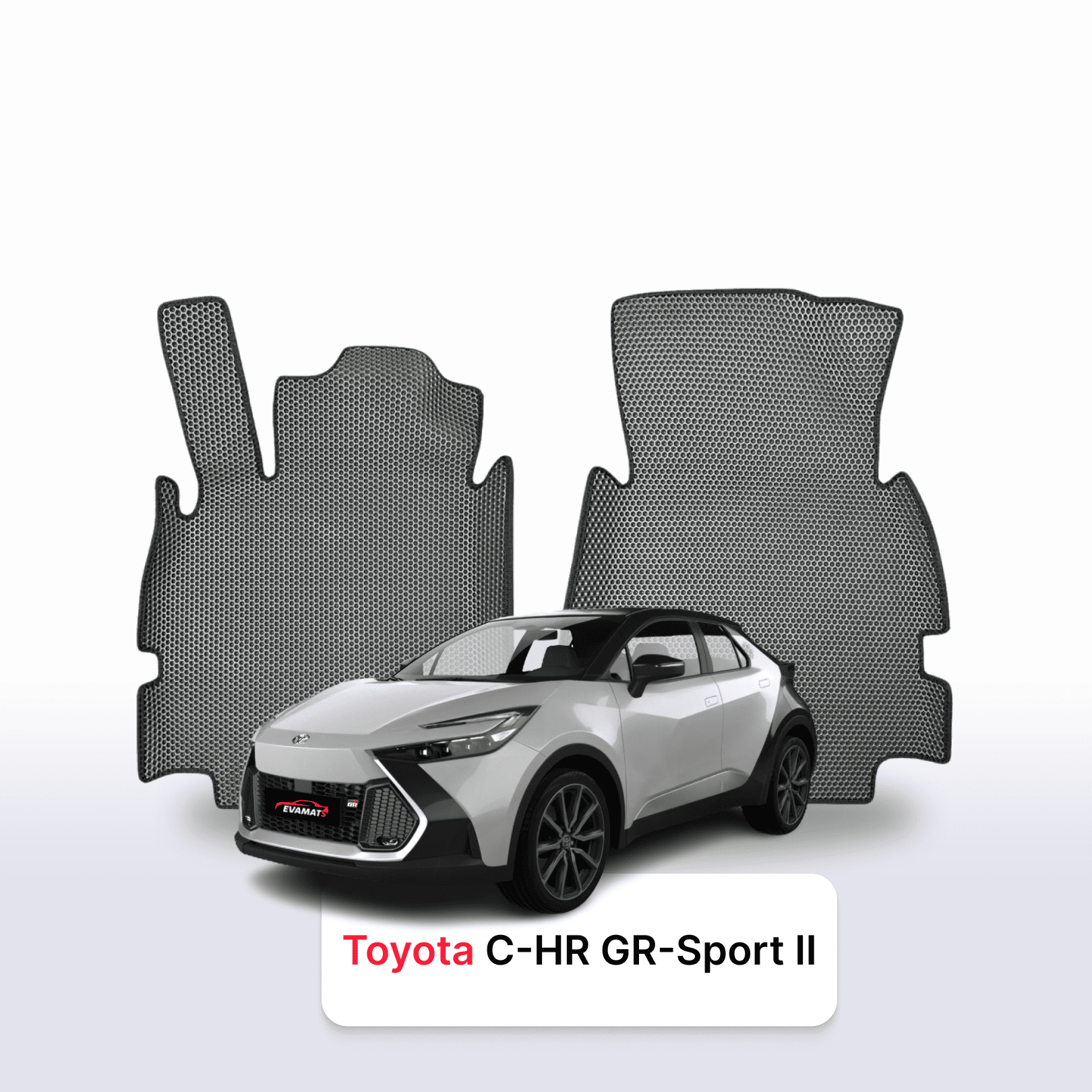 Fußmatten EVA für Toyota C-HR GR-Sport 2 gen 2023-2028 jahr SUV