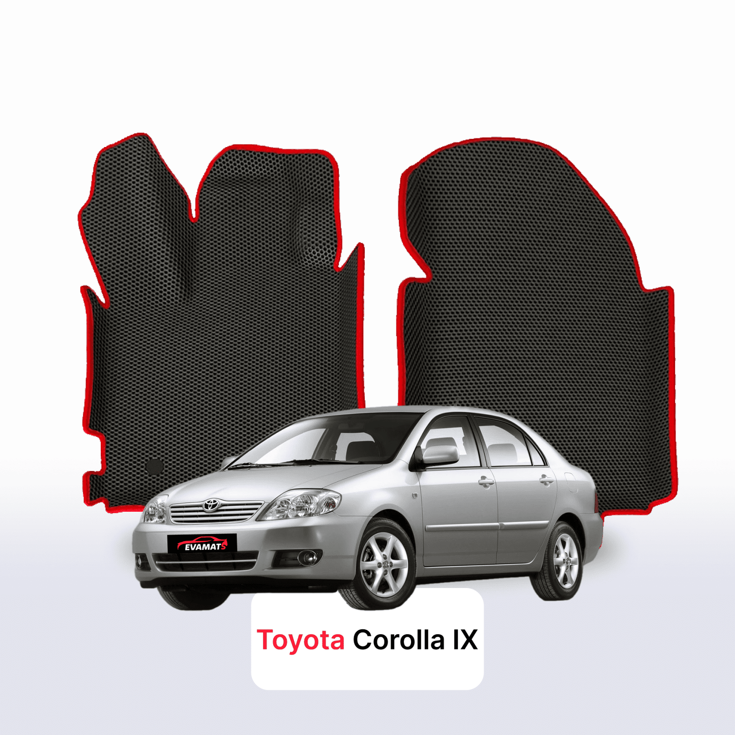 Fußmatten EVA für Toyota Corolla 9 gen 2000-2007 jahr LIMOUSINE