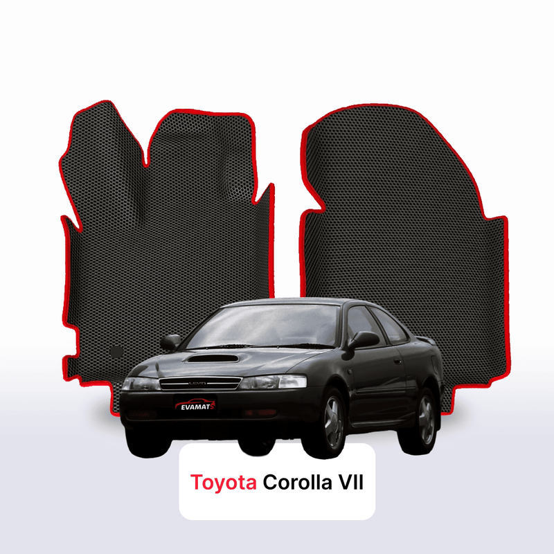 Fußmatten EVA für Toyota Corolla 7 gen 1991-2000 jahr COUPE