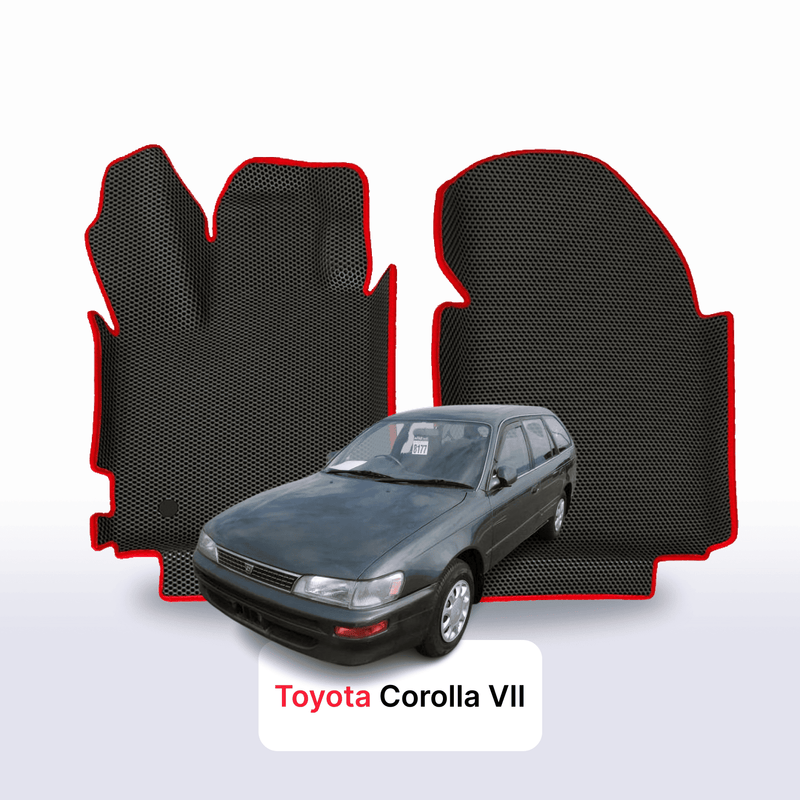 Fußmatten EVA für Toyota Corolla 7 gen 1992-1997 jahr KOMBI