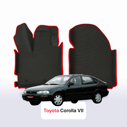 Fußmatten EVA für Toyota Corolla 7 gen 1992-1997 jahr LIFTBACK