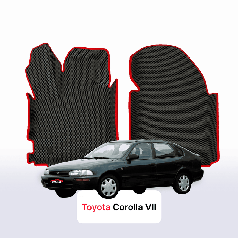 Fußmatten EVA für Toyota Corolla 7 gen 1992-1997 jahr LIFTBACK