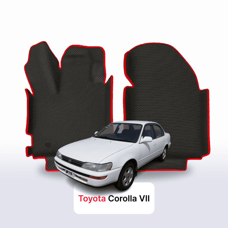 Fußmatten EVA für Toyota Corolla 7 gen 1992-1997 jahr LIMOUSINE