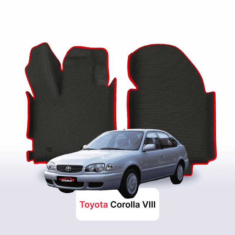 Fußmatten EVA für Toyota Corolla 8 gen 1995-2002 jahr SCHÄGHECK 5 türer