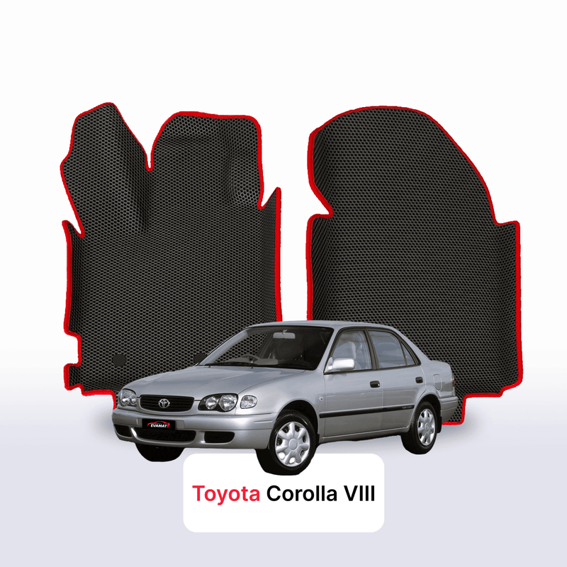 Fußmatten EVA für Toyota Corolla 8 gen 1997-2002 jahr LIMOUSINE