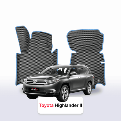 Fußmatten EVA für Toyota Highlander 2 gen 2007-2013 jahr SUV 5 türerowy