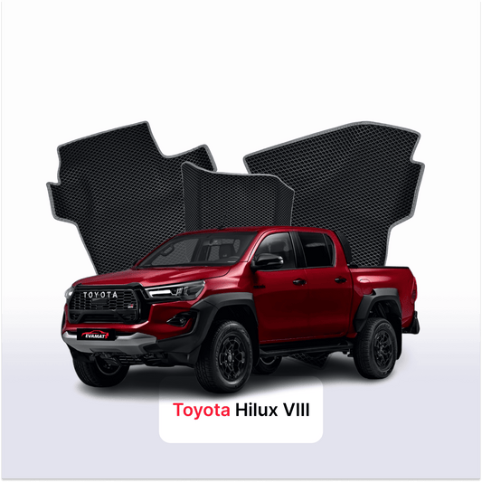 Fußmatten EVA für Toyota Hilux GR Sport 8 gen 2015-2026 Jahr PICK-UP doppelkabine
