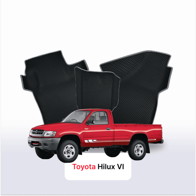 Fußmatten EVA für Toyota Hilux 6 gen 1997-2005 jahr PICK-UP einzelkabine