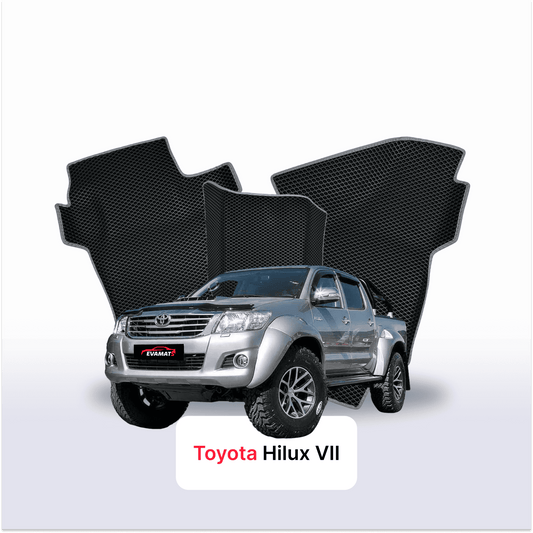 Fußmatten EVA für Toyota Hilux 7 gen 2004-2015 jahr PICK-UP doppelkabine