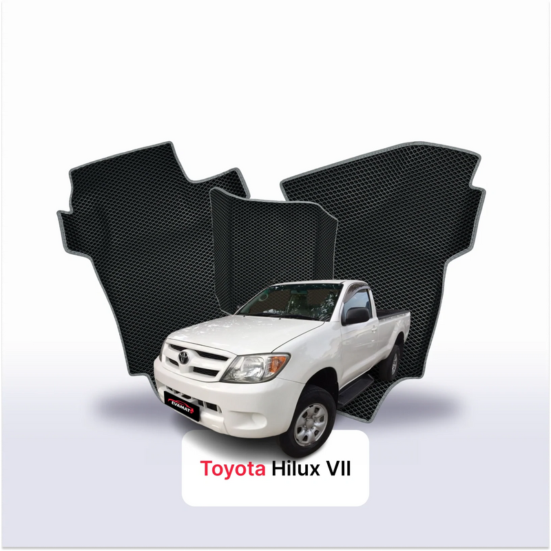 Fußmatten EVA für Toyota Hilux 7 gen 2004-2015 jahr PICK-UP einzelkabine