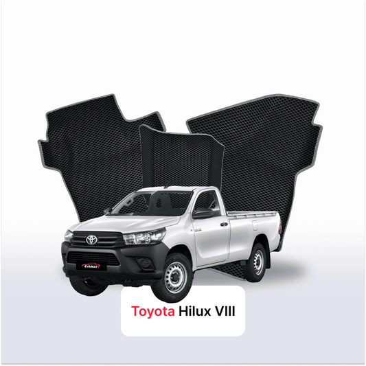 Fußmatten EVA für Toyota Hilux 8 gen 2015-2026 jahr PICK-UP einzelkabine