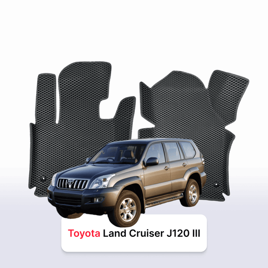 Fußmatten EVA für Toyota Land Cruiser Prado J120 3 gen 2002-2009 jahr SUV 5 türer