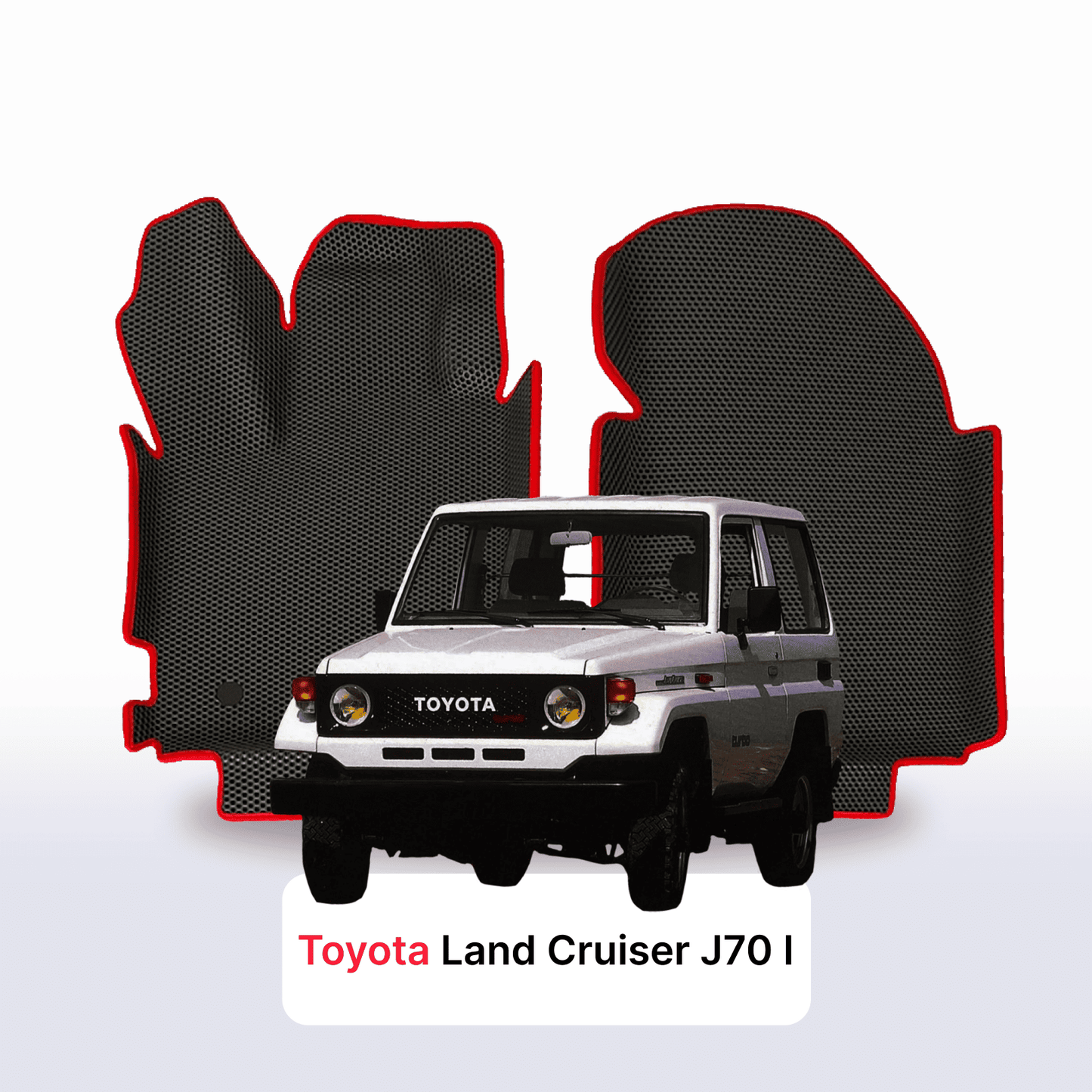 Fußmatten EVA für Toyota Land Cruiser J70 1984-2007 jahr SUV 3 türer