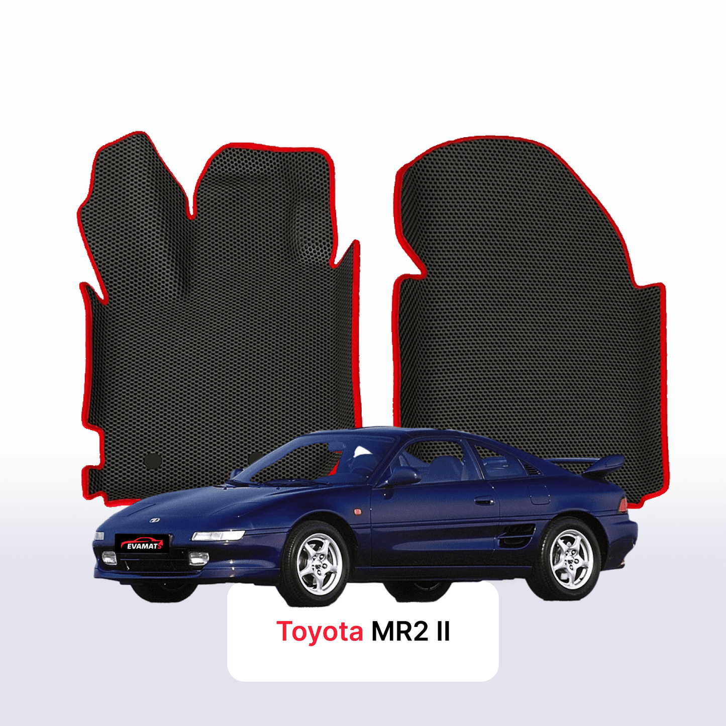 Fußmatten EVA für Toyota MR2 2 gen 1998-2000 jahr COUPE