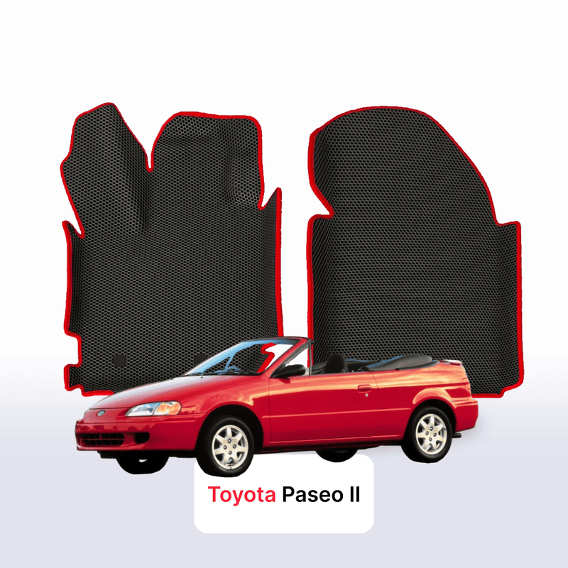 Fußmatten EVA für Toyota Paseo 2 gen 1991-1999 jahr CABRIO