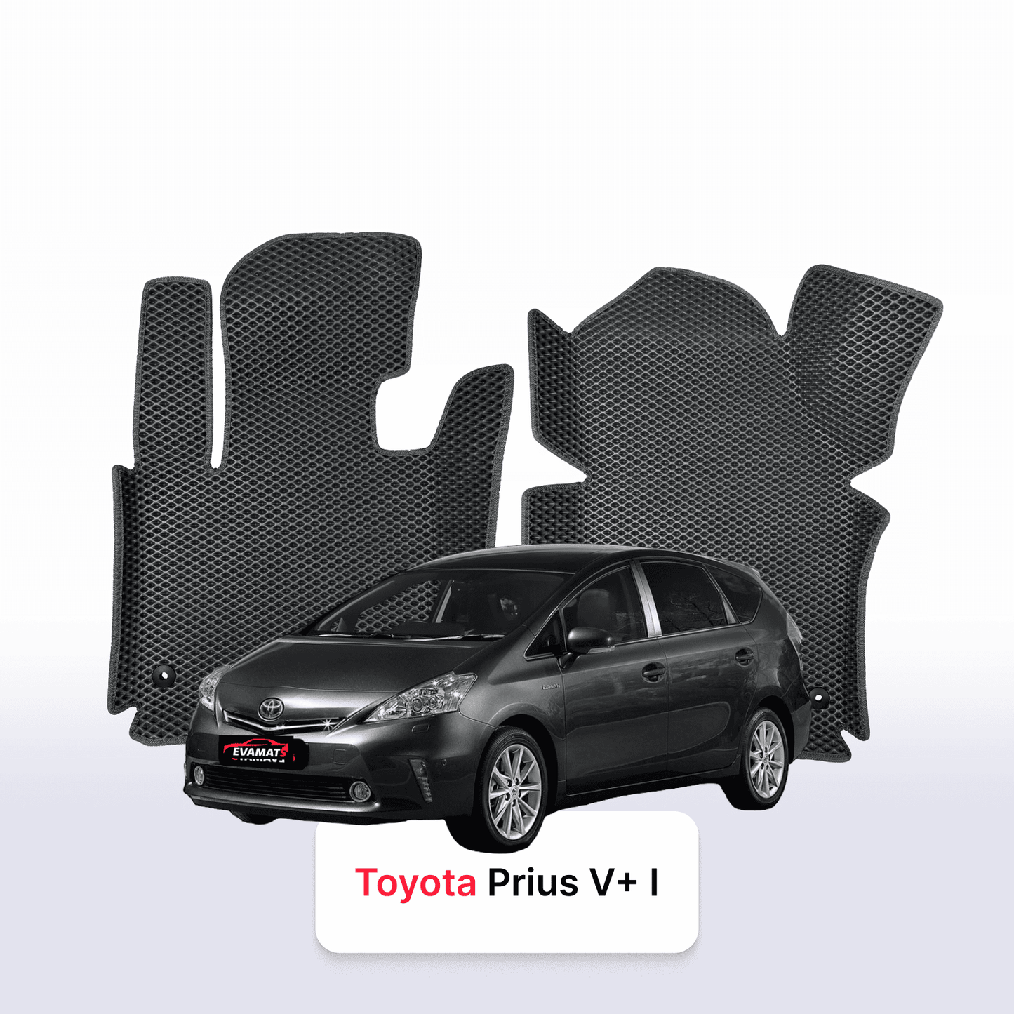 Fußmatten EVA für Toyota Prius v+ 1 gen 2011-2014 jahr MINIVAN