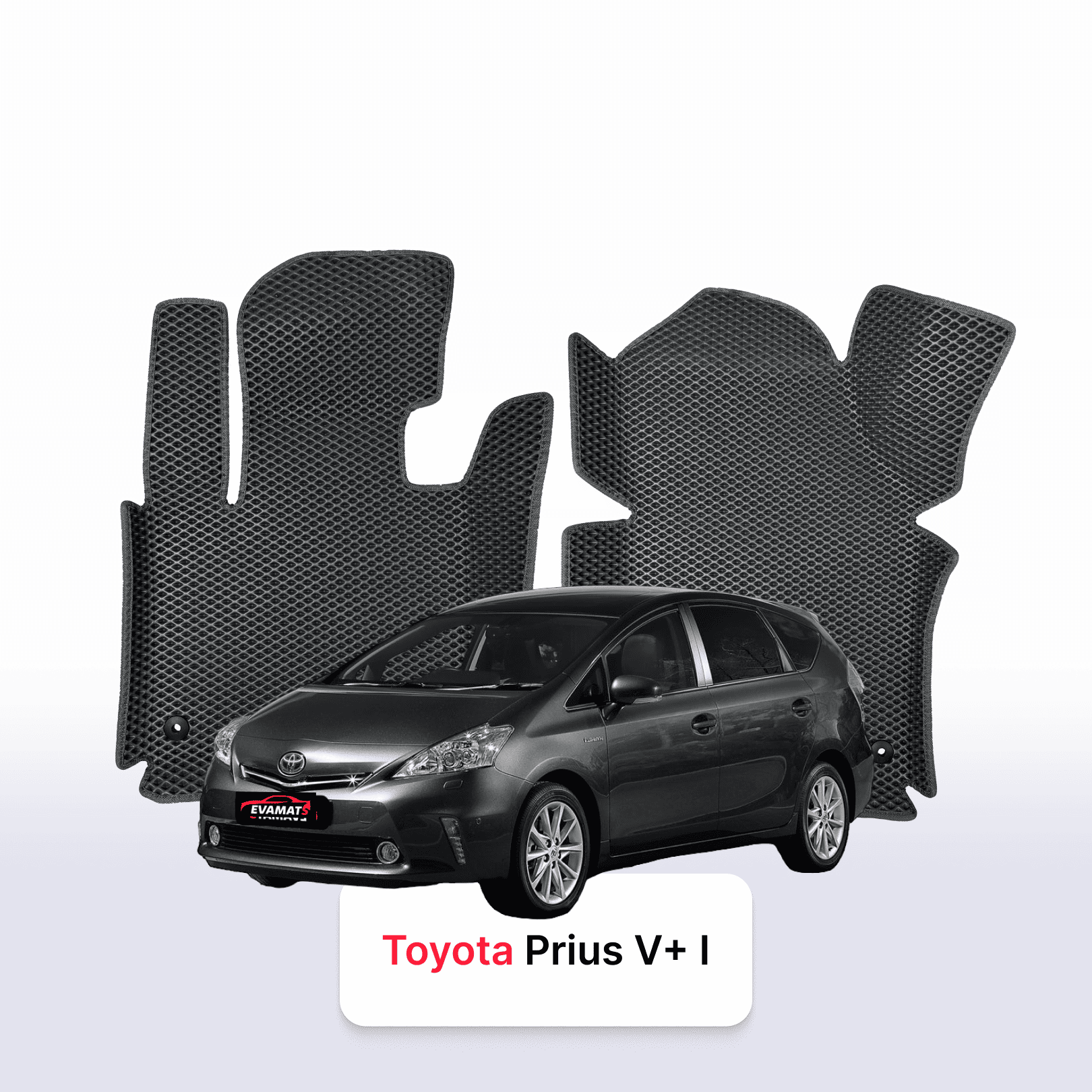Fußmatten EVA für Toyota Prius v+ 1 gen 2011-2014 jahr MINIVAN
