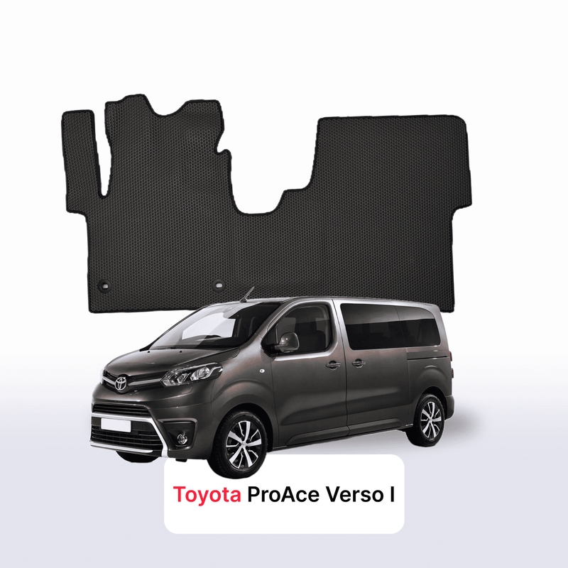 Fußmatten EVA für Toyota ProAce Verso 2016-2028 jahr MINIVAN 9 sitzer