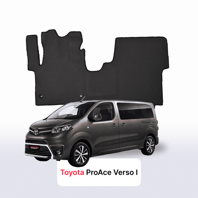 Fußmatten EVA für Toyota ProAce Verso 2016-2028 jahr MINIVAN 7 sitzer