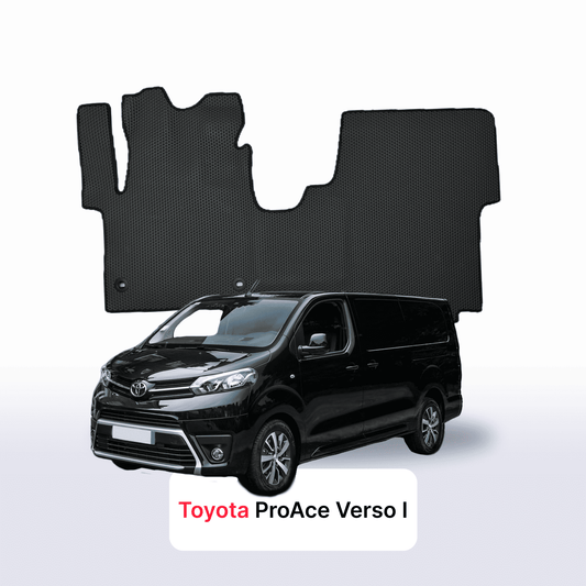 Fußmatten EVA für Toyota ProAce Verso 2016-2028 jahr MINIVAN LONG VIP 7 sitzer
