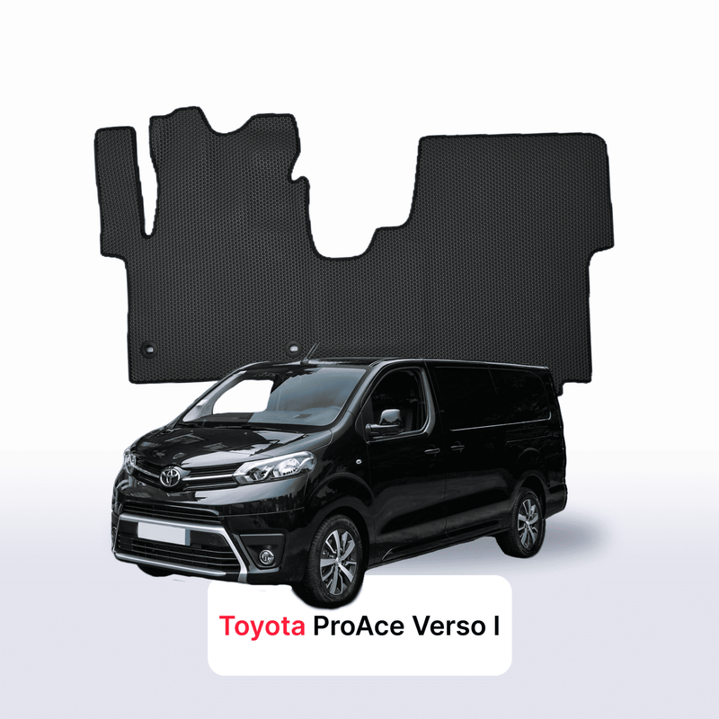 Fußmatten EVA für Toyota ProAce Verso 2016-2028 jahr MINIVAN LONG VIP 7 sitzer