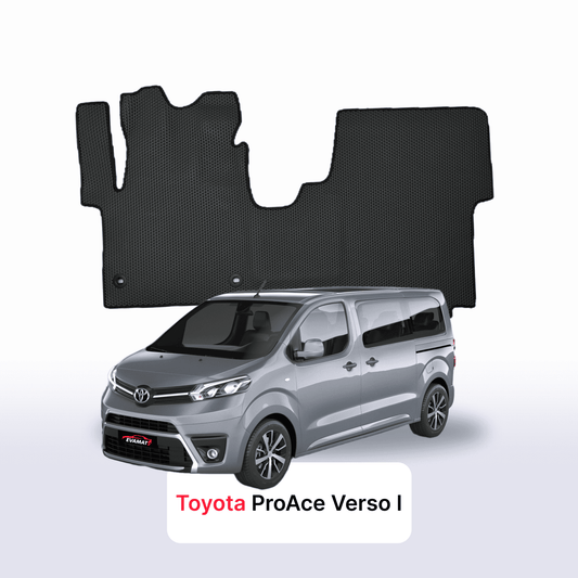 Fußmatten EVA für Toyota ProAce Verso 2016-2028 Jahr MINIVAN 8 sitzer