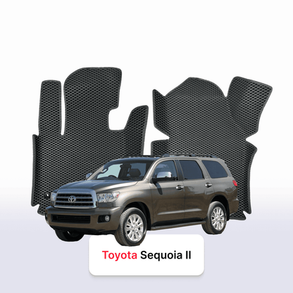 Fußmatten EVA für Toyota Sequoia (XK60) 2. Generation 2008–2022, SUV