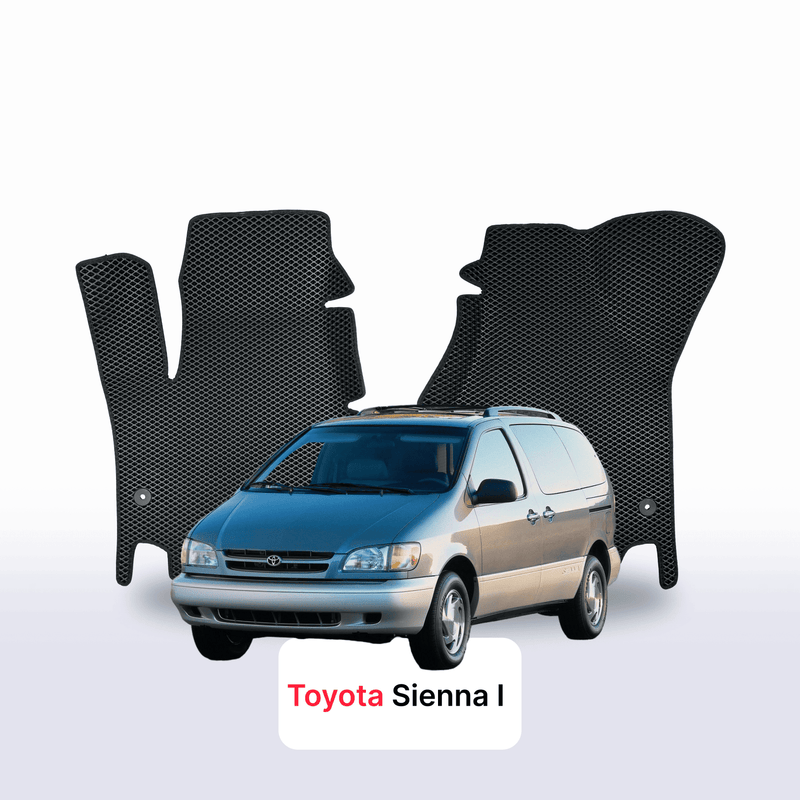 Fußmatten EVA für Toyota Sienna 1 gen 1997-2003 jahr MINIVAN