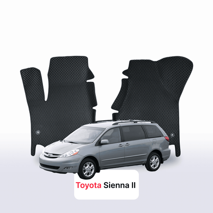 Fußmatten EVA für Toyota Sienna 2 gen 2003-2010 jahr MINIVAN