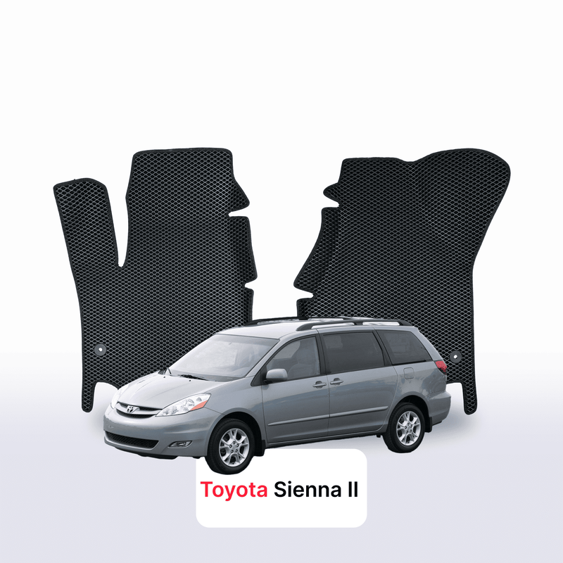 Fußmatten EVA für Toyota Sienna 2 gen 2003-2010 jahr MINIVAN