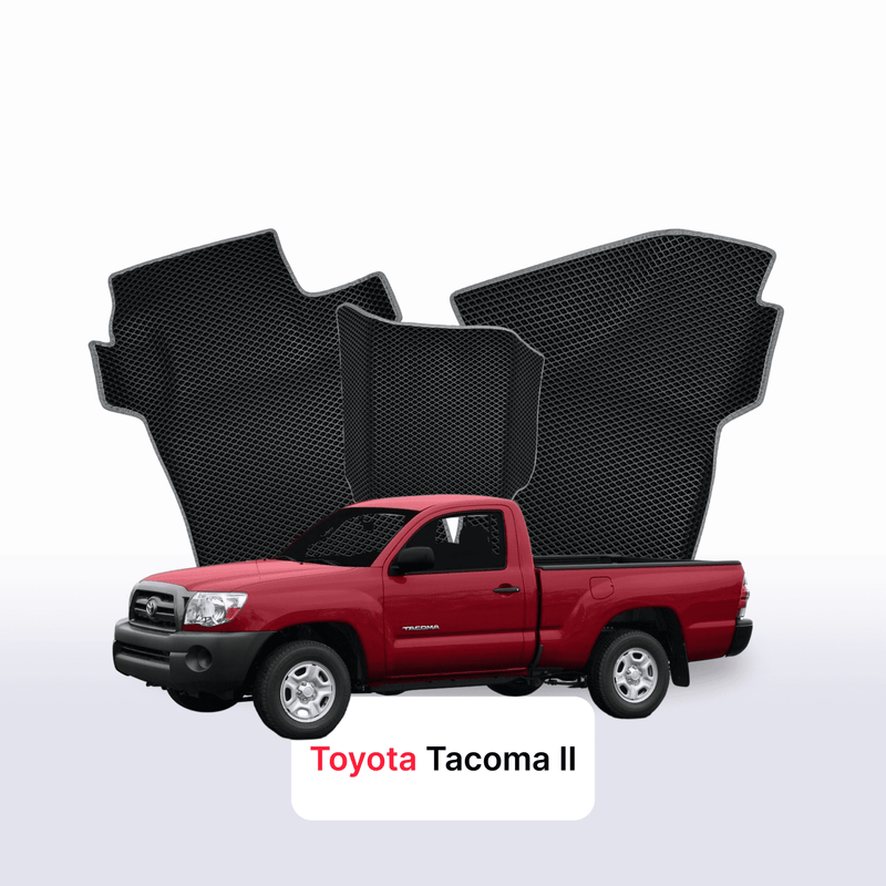 Fußmatten EVA für Toyota Tacoma 2 gen 2004-2015 jahr PICK-UP einzelkabine