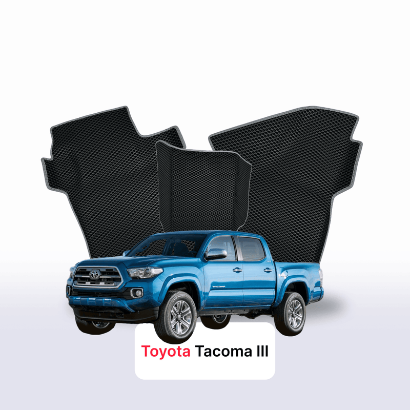 Fußmatten EVA für Toyota Tacoma 3 gen 2015-2023 jahr SHORT PICK-UP doppelkabine