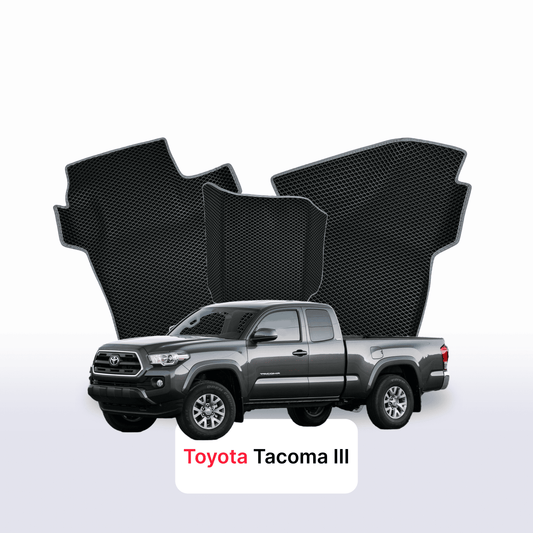 Fußmatten EVA für Toyota Tacoma 3 gen 2015-2023 jahr PICK-UP extrakabine
