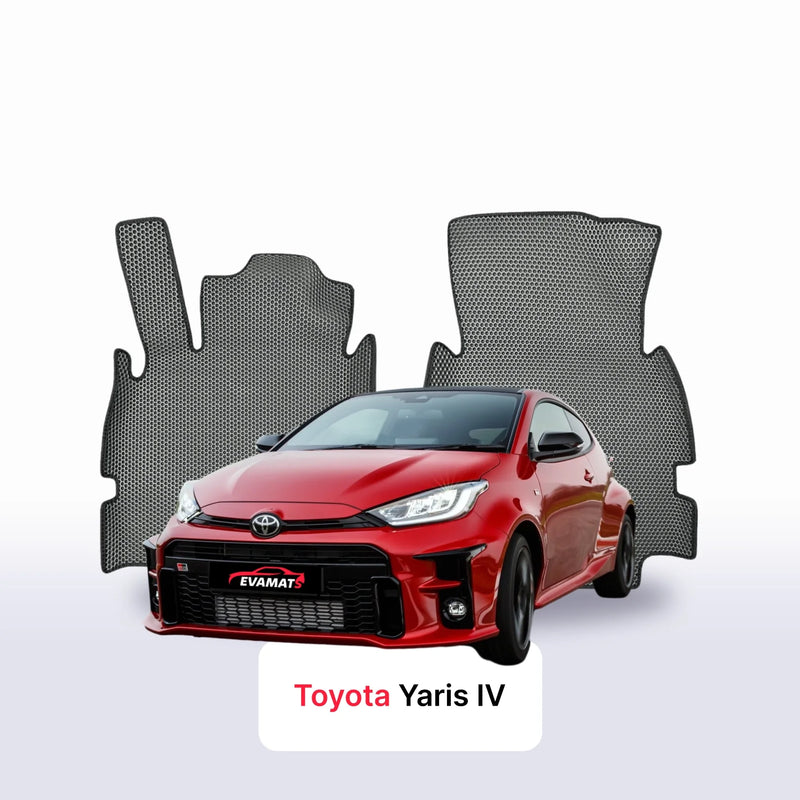 Fußmatten EVA für Toyota Yaris 4 gen 2020-2027 jahr SCHÄGHECK 3 türer