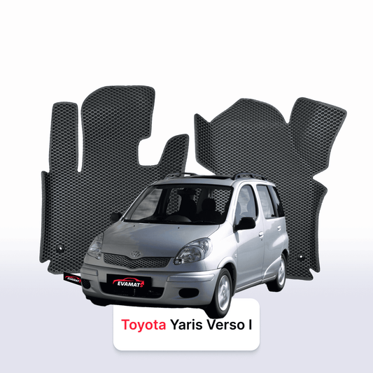 Fußmatten EVA für Toyota Yaris Verso 1999-2006 jahr MINIVAN