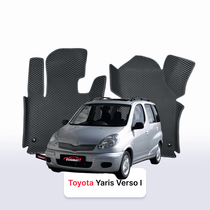 Fußmatten EVA für Toyota Yaris Verso 1999-2006 jahr MINIVAN