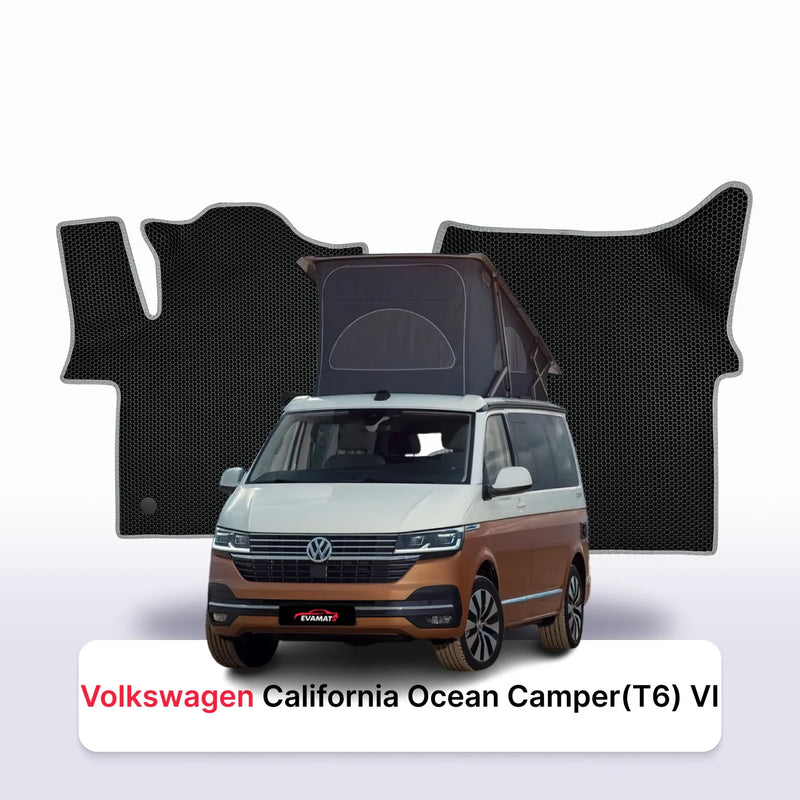 Fußmatten EVA für Volkswagen Califor nia Ocean Camper (T6) VI gen 2015-2026 jahr KAMPER