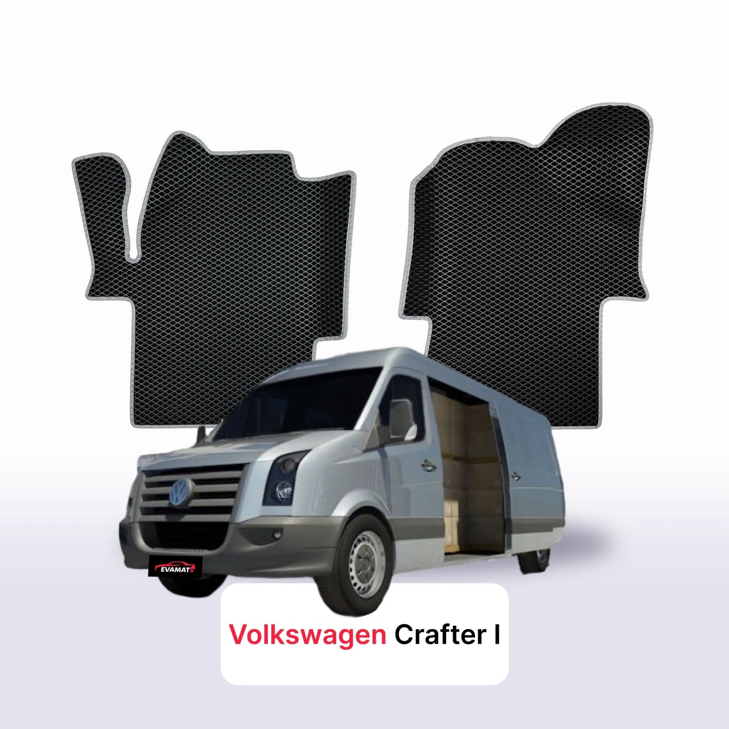 Fußmatten EVA für Volkswagen Crafter 2006-2016 jahr VAN KASTEN