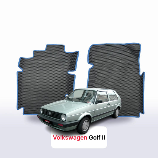 Fußmatten EVA für Volkswagen Golf(MK2) 2 gen 1983-1992 jahr SCHÄGHECK 3 türer