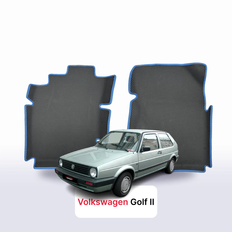 Fußmatten EVA für Volkswagen Golf(MK2) 2 gen 1983-1992 jahr SCHÄGHECK 3 türer