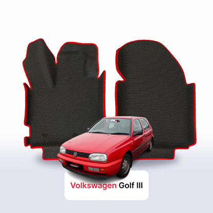 Fußmatten EVA für Volkswagen Golf(MK3) III gen 1991-2003 jahr SCHÄGHECK 5 türer
