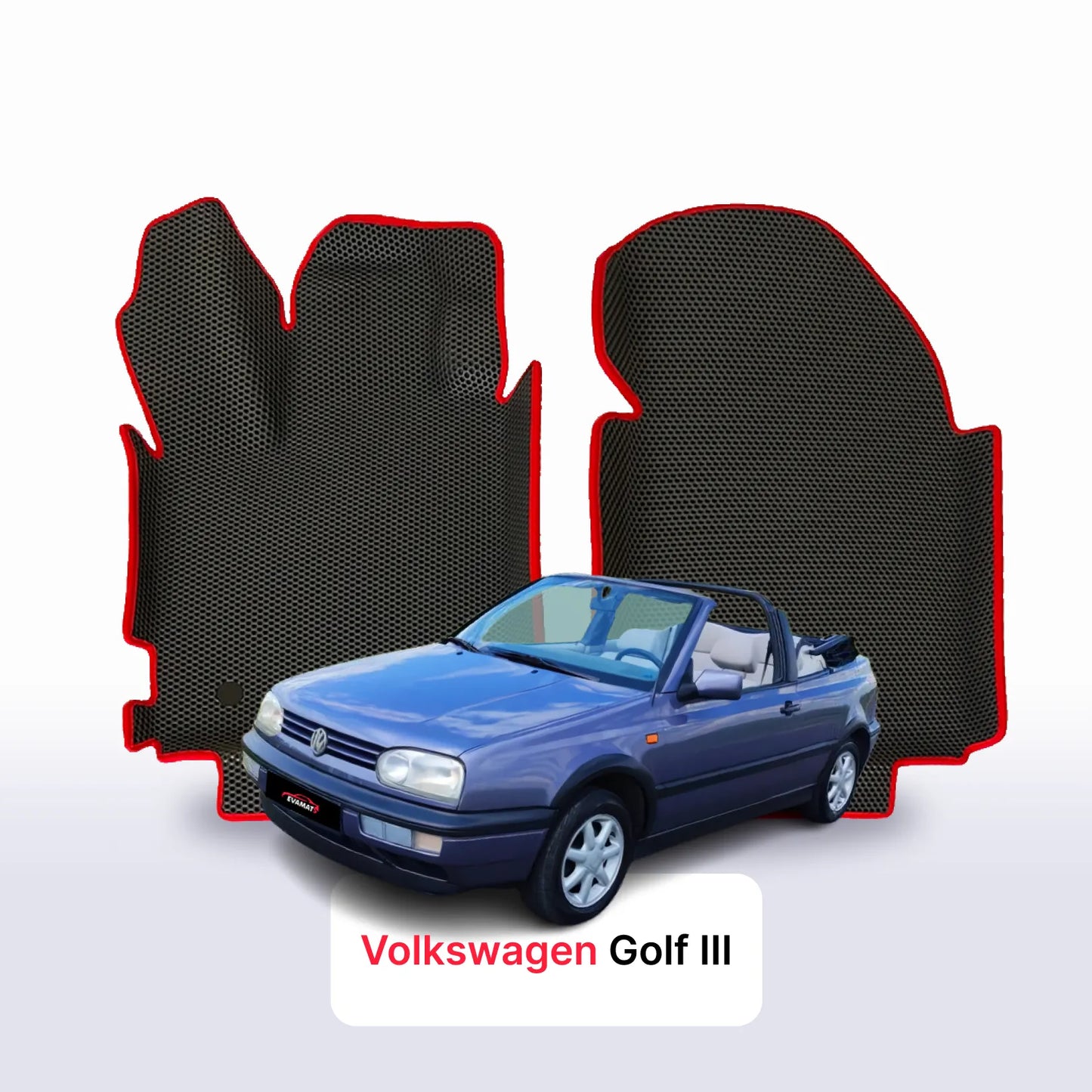 Fußmatten EVA für Volkswagen Golf(MK3) III gen 1991-2003 jahr CABRIO